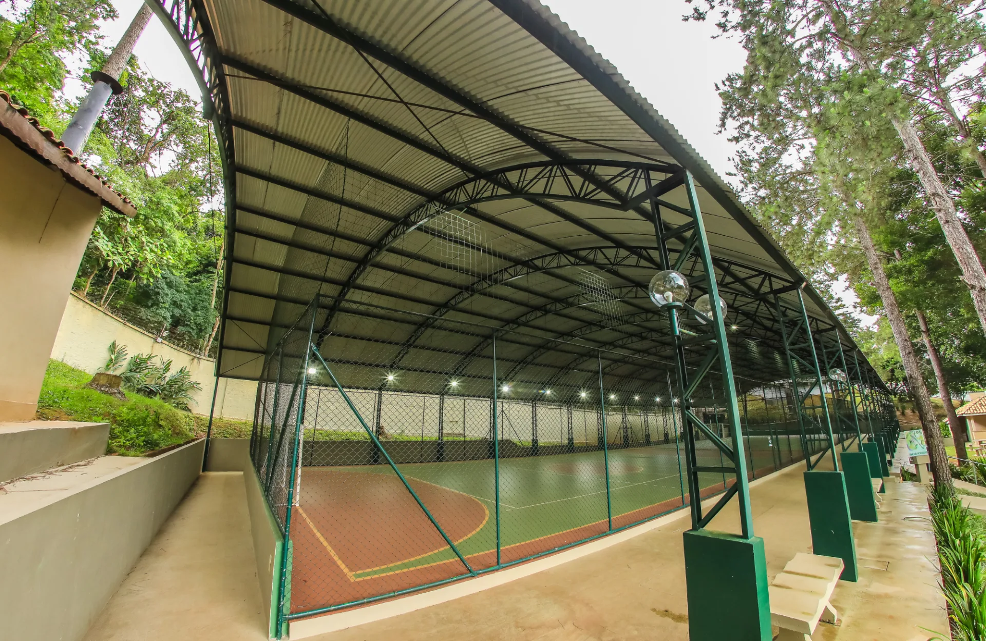 Quadras poliesportivas